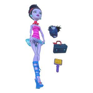 Monster High Jane Boolittle Doll and Accessories Mattel 2008 w Accessories